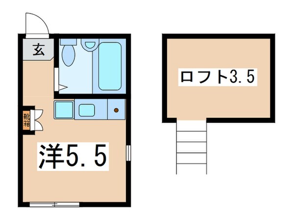 サンテック神大寺の物件間取画像